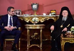 Miçotakis, Fener Rum Patriği Bartholomeos'u kabul etti