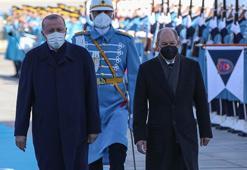 Cumhurbaşkanı Erdoğan, Almanya Şansölyesi Scholz'u kabul etti