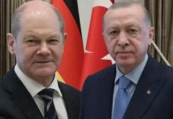 Scholz ilk kez Türkiye'ye geldi! İki liderden önemli mesajlar: 50 milyar dolara taşıyacağız!