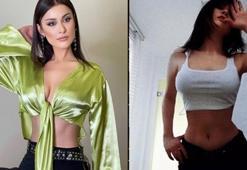 Ünlü şarkıcı Elif Kaya spor yaparak kendini baştan yarattı!