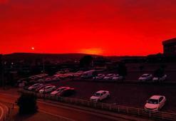 İzmir'de gökyüzündeki kızıllığın sebebi belli oldu!