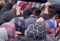 Ankara'da mağaza açılışında indirim izdihamı