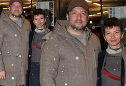 Okan Yalabık sevgilisi Ezgi Ayvalı'yla poz verdi