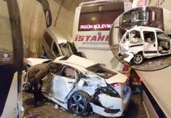 Son dakika... Bolu Dağı Tüneli'nde korkunç kaza! 18 araç çarpıştı: 30 yaralı