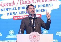 Bakan Kurum'dan kentsel dönüşüm açıklaması!