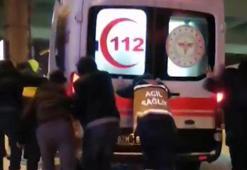 İstanbul'da buzlu yollarda sürücülerin çilesi kameralara yansıdı