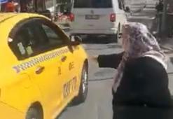 Taksiye binmek isteyen yaşlı kadın böyle yalvardı! 'Bu ayıp bize yeter'