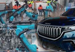 Yerli otomobil TOGG fabrikasından ilk görüntüler! Robotlar mesaiye başladı