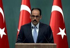 Sözcü Kalın: Türkiye, savaşın sona ermesi için yoğun girişimlerine devam ediyor