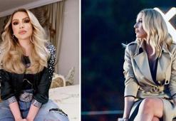 Şarkıcı Hadise nişandan fotoğraflarını konserinde paylaştı!