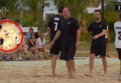 Survivor'a Sergen Yalçın damga vurdu! Acun Ilıcalı'yla şov yaptı! Yok böyle gol...