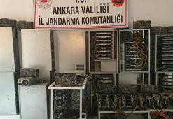 Yasa dışı kripto para üretimi yapan yerlere operasyon!