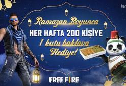 Free Fire, Ramazan’da oyunculara 1 ton baklava dağıtacak