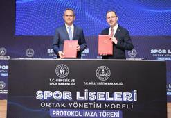 Bakan Özer: Spor liselerini Gençlik ve Spor Bakanlığı ile yöneteceğiz