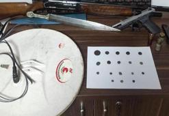 Muğla'da tarihi eser operasyonunda 'lejyoner kılıcı' ele geçirildi