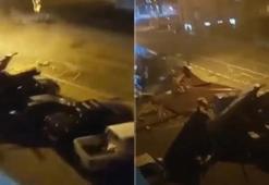 Artvin’de kuvvetli rüzgar, Trabzon'da kum fırtınası! Çatılar uçtu, araçlar zarar gördü