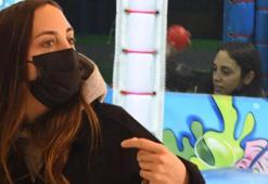 Öykü Karayel'in gergin anları: Lütfen oğlumu çekmeyin!