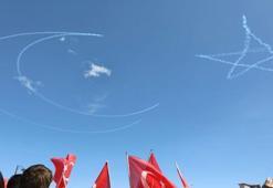 Türk Yıldızları'ndan Ağrı'nın kurtuluş yıl dönümünde gösteri uçuşu