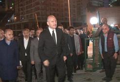 Bakan Soylu'dan, şehit Teğmen Kanlıkuyu'nun babasına taziye ziyareti