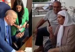 Cumhurbaşkanı Erdoğan, kanser hastasına moral verdi