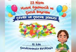 23 Nisan’da 81 ilde 'Çevre ve Çocuk Şenliği'