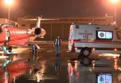 Mısır ve Fas'taki 2 Türk hasta, ambulans uçakla getirildi