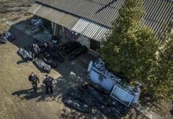 Bucha'da morg doldu, cansız bedenler tırlarda bekletiliyor