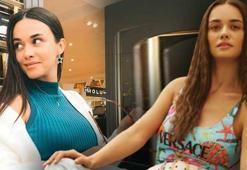 Hande Soral'dan karnı burnunda yeni poz! Bensu Soral kayıtsız kalamadı ve...