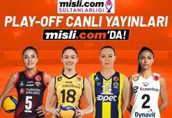 Misli.com Sultanlar Ligi’nde Play-Off canlı yayınları Misli.com'da!