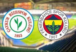 Çaykur Rizespor-Fenerbahçe