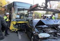 İstanbul'da İETT otobüsü 16 araca çarptı! Çok sayıda yaralı var