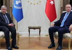 Cumhurbaşkanı Erdoğan, Guterres'i kabul etti!