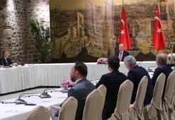 Cuhmurbaşkanı Erdoğan TÜRGEV heyetini kabul etti