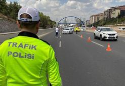 Ankara'da bayram öncesi 1500 polisle trafik denetimi