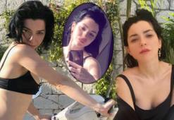 Merve Boluğur’dan cesur paylaşım! Aynanın karşısına geçip...