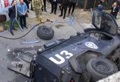 İstanbul'da zırhlı polis aracı kaza yaptı: 2 polis yaralı