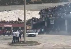 Antalya'da festivalde seyircileri taşıyamayan balkon çöktü!