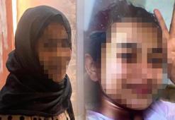 Evden kaçıp dilenen 13 yaşındaki kızını zincire vurdu