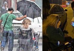 Bu fotoğrafla Türkiye'de gündem olmuşlardı... Aynı şemsiye altından dünyaevine!