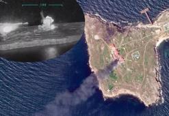 Ukrayna - Rusya savaşında kritik gelişme! Yılan Adası vuruldu! Dünya gündemine oturdu! İşte o anlar...