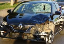 Yolun karşısına geçerken otomobilin çarpmasıyla öldü