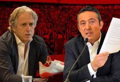 Ali Koç'un Jorge Jesus'a verdiği rapor ortaya çıktı! 'Merak etme bu 6 futbolcu takımdan gidecek'