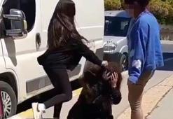 Lise çıkışında ‘dedikodu’ kavgası! Ortalık bir anda karıştı
