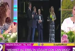 Melike Öcalan'dan Mehmet Ali Erbil'in sözleriyle ilgili açıklama: Sahnede neye uğradığımı şaşırdım!