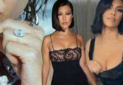 Kourtney Kardashian ağlayarak açıkladı! 1 milyon dolarlık yüzüğünü kırdı
