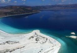 Salda Gölü son hali! Salda Gölü nerede, hangi şehirdedir, Salda Gölü’ne ne oldu neden bataklığa dönüştü?