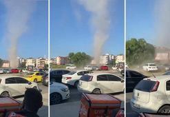 İstanbul'da hortum paniği! Görenler inanamadı