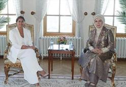Emine Erdoğan Kolombiya Cumhurbaşkanı Marquez'in eşi María Juliana Ruiz'le görüştü