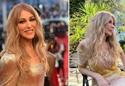 Zerrin Tekindor, Cannes Film Festivali'nde! 'Işıl ışıl parlıyor'