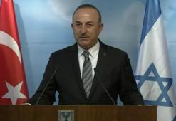 İsrail'e 15 yıl sonra ilk resmi ziyaret! Bakan Çavuşoğlu mevkidaşıyla açıklamada bulundu!